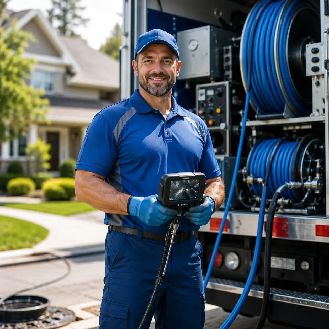Local outdoor drain cleaning specialists in Neopit, WI